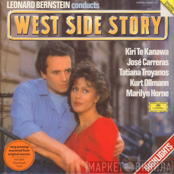 Leonard Bernstein, Kiri Te Kanawa, José Carreras, Tatiana Troyanos, Kurt Ollmann, Marilyn Horne - West Side Story (Highlights)