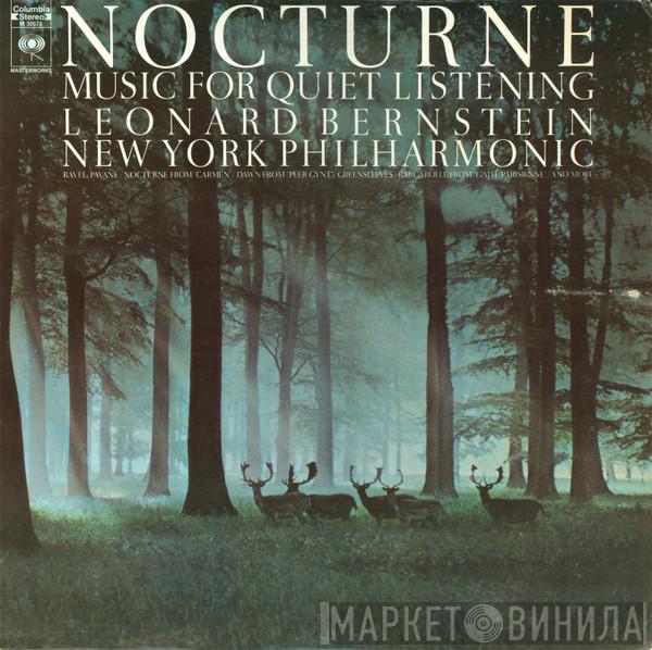 , Leonard Bernstein  The New York Philharmonic Orchestra  - Nocturne - Music For Quiet Listening