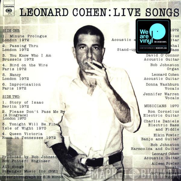 Leonard Cohen - Live Songs