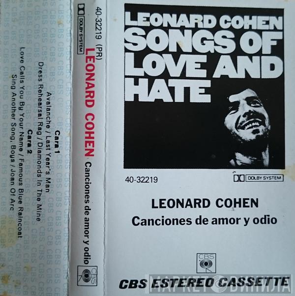  Leonard Cohen  - Songs Of Love And Hate