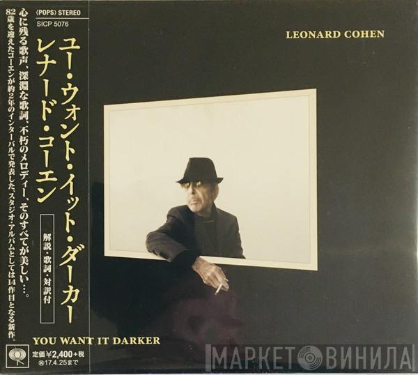  Leonard Cohen  - You Want It Darker