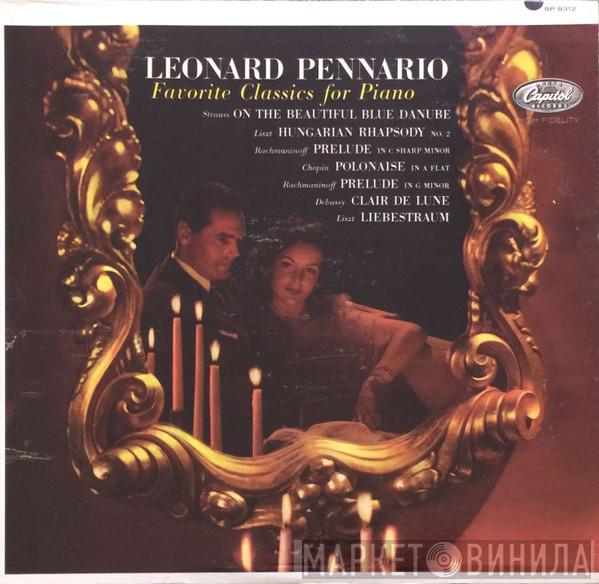  Leonard Pennario  - Favorite Classics For Piano