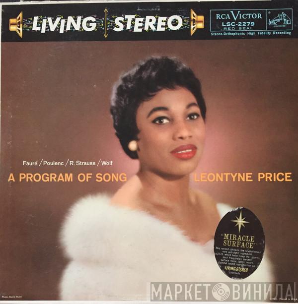 Leontyne Price - A Program Of Song
