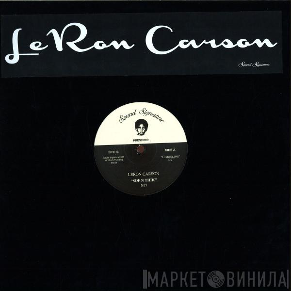 Leron Carson - Lemonlime