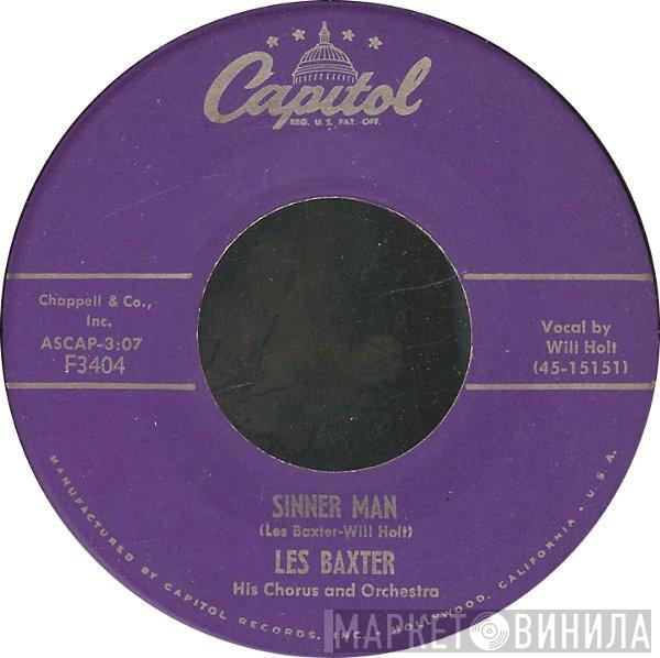  Les Baxter & His Orchestra  - Sinner Man / Tango Of The Drums