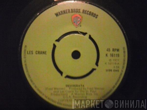  Les Crane  - Desiderata / A Different Drummer