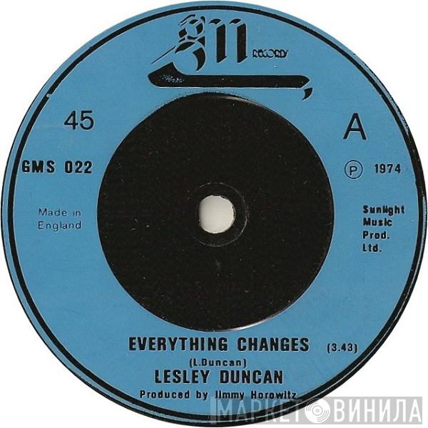 Lesley Duncan - Everything Changes