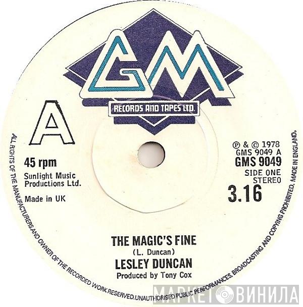 Lesley Duncan - The Magic's Fine