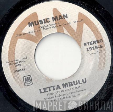 Letta Mbulu - Music Man / Rainy Day Music