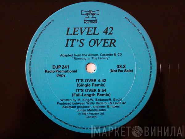  Level 42  - It's Over