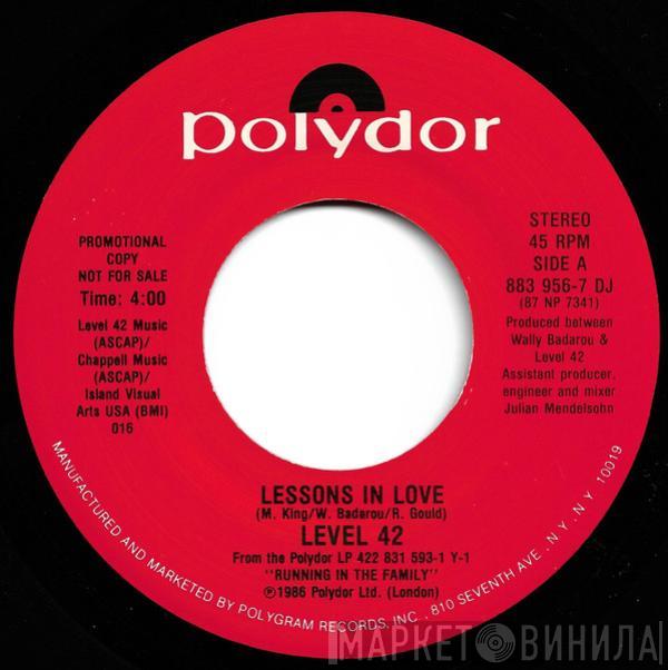  Level 42  - Lessons In Love