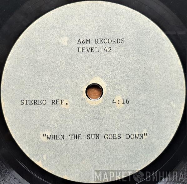  Level 42  - When The Sun Goes Down
