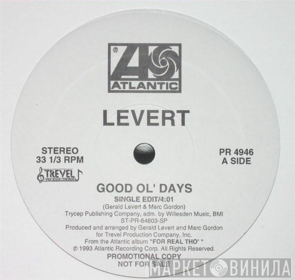  Levert  - Good Ol' Days