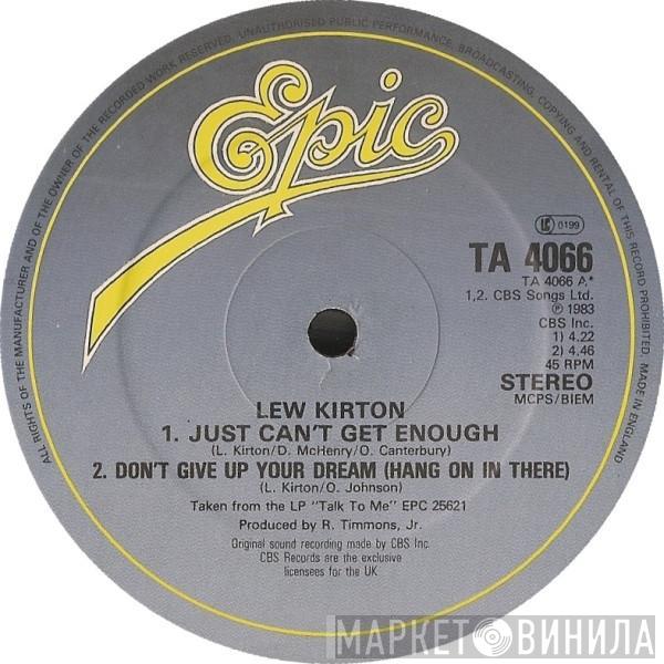 Lew Kirton - Just Can't Get Enough