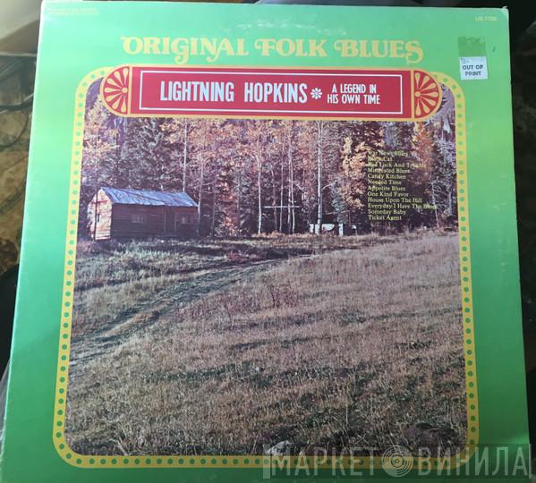 Lightnin' Hopkins  - A Legend In His Own Time