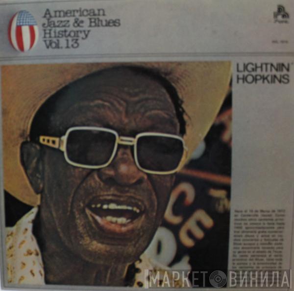  Lightnin' Hopkins  - American Jazz & Blues History  Vol.13