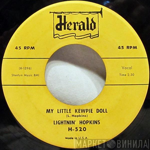  Lightnin' Hopkins  - My Little Kewpie Doll