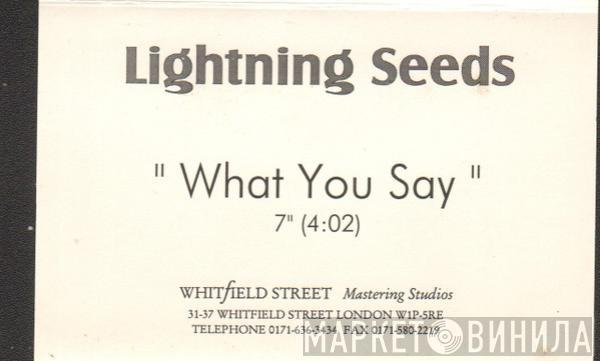  Lightning Seeds  - What You Say