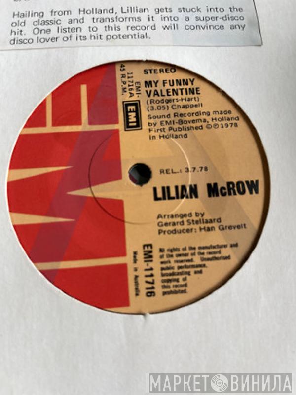  Lilian McRow  - My Funny Valentine / Lover, I Love You So