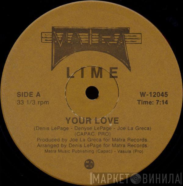 Lime  - Your Love