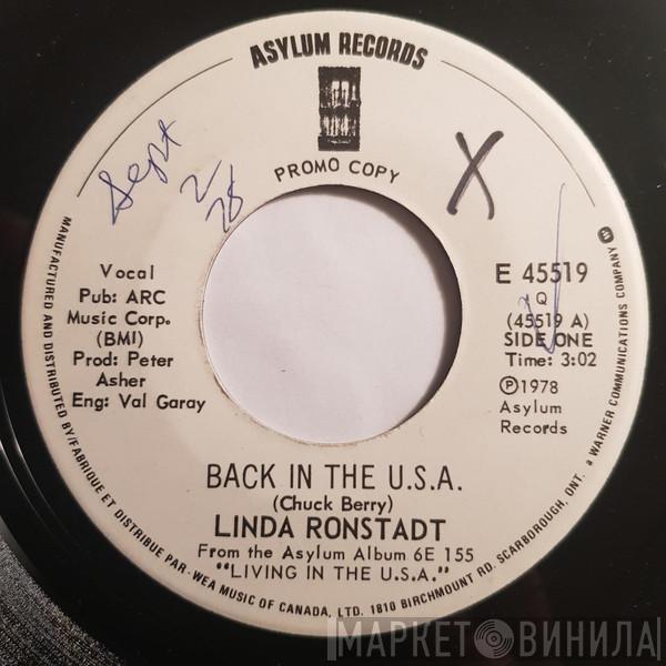  Linda Ronstadt  - Back In The U.S.A.