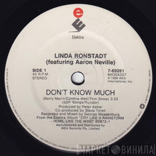  Linda Ronstadt  - Don't Know Much