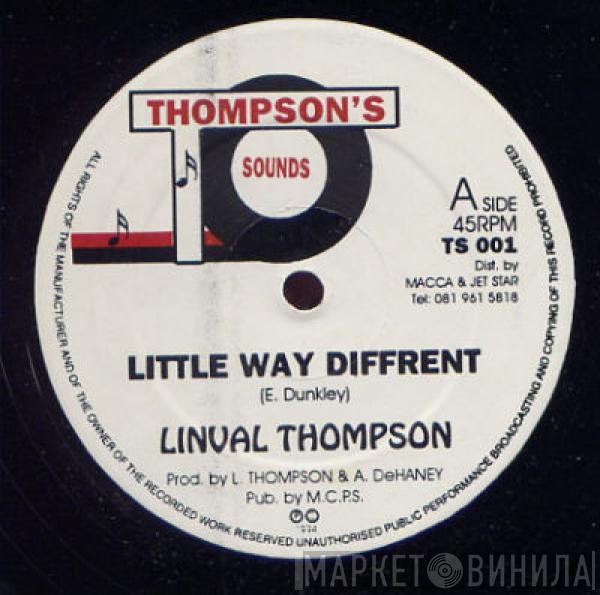 Linval Thompson - Little Way Diffrent