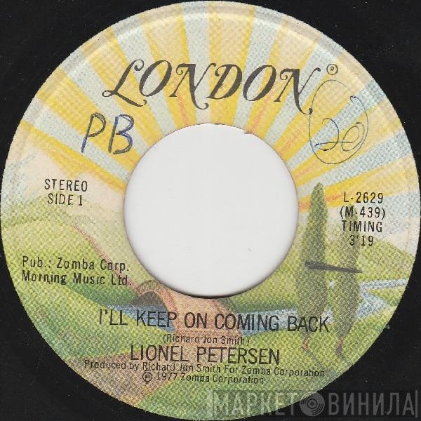  Lionel Petersen  - I'll Keep On Coming Back