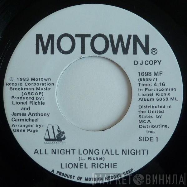  Lionel Richie  - All Night Long (All Night)
