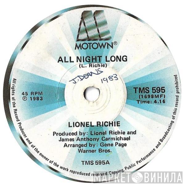  Lionel Richie  - All Night Long (All Night)