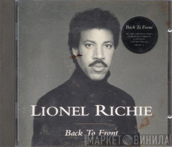 Lionel Richie - Back To Front
