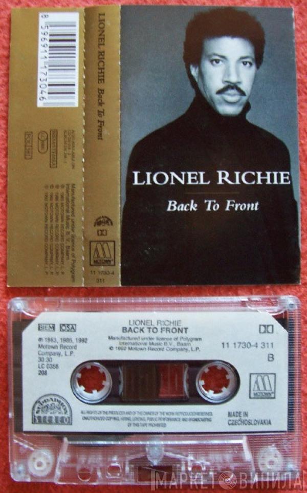 Lionel Richie - Back To Front