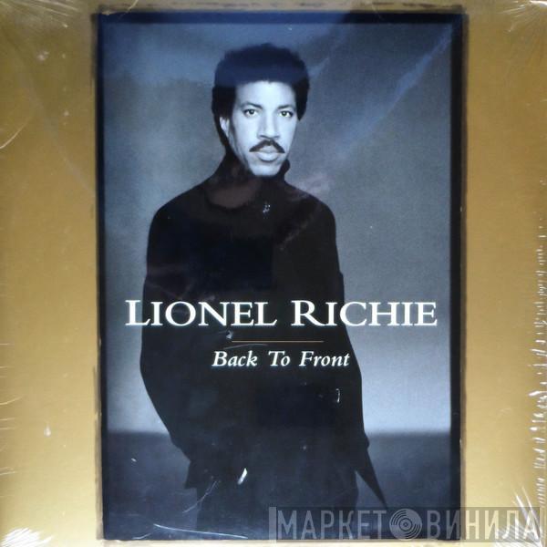  Lionel Richie  - Back To Front