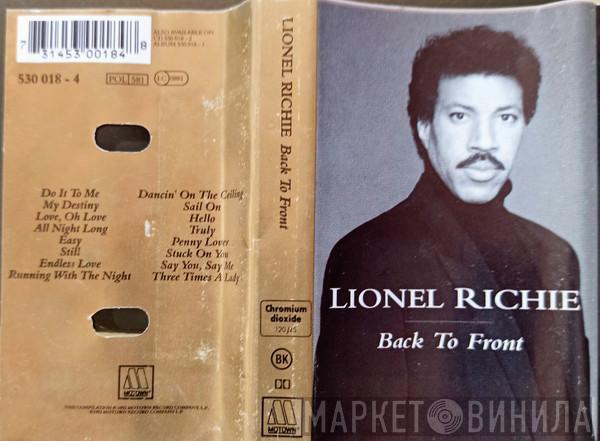  Lionel Richie  - Back To Front