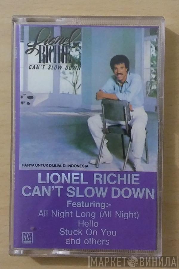  Lionel Richie  - Can't Slow Down