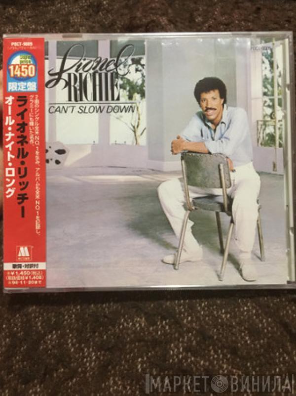  Lionel Richie  - Can't Slow Down