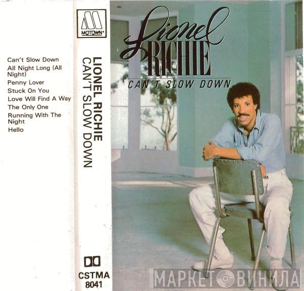  Lionel Richie  - Can't Slow Down
