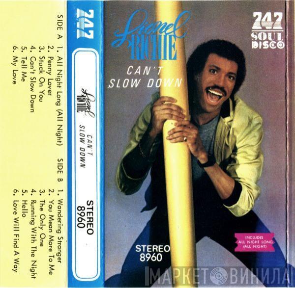  Lionel Richie  - Can't Slow Down