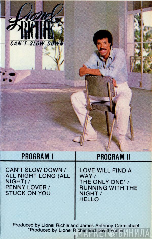  Lionel Richie  - Can't Slow Down