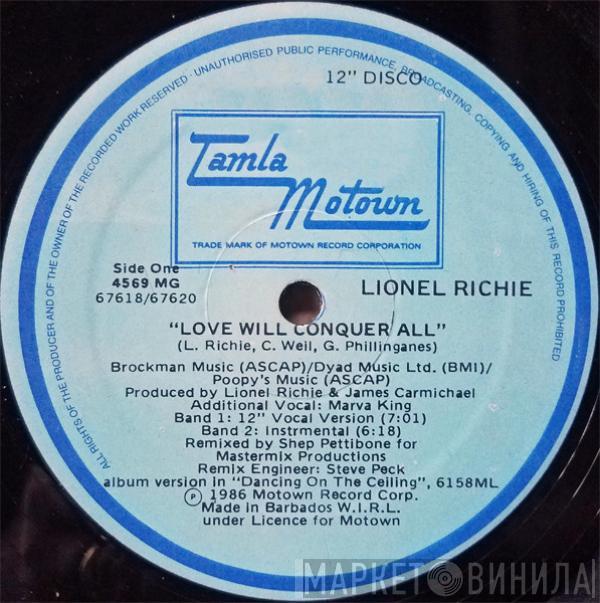  Lionel Richie  - Love Will Conquer All