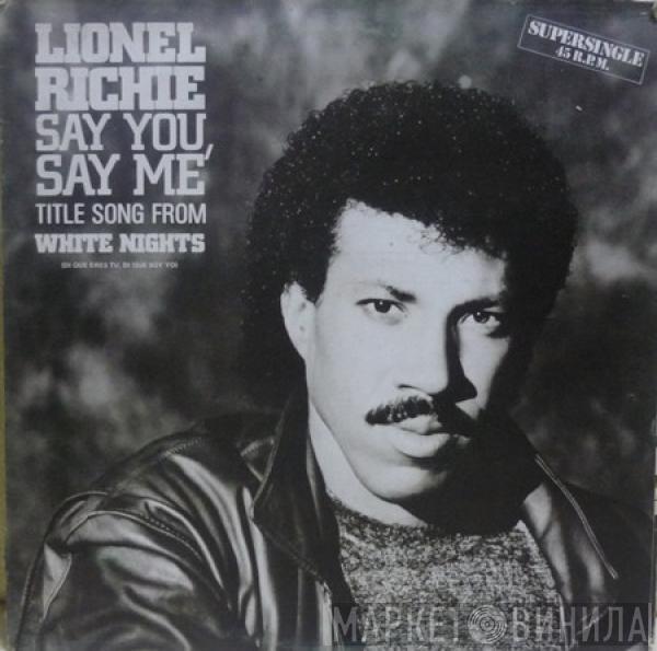 Lionel Richie - Say You, Say Me = Di Que Eres Tu, Di Que Soy Yo