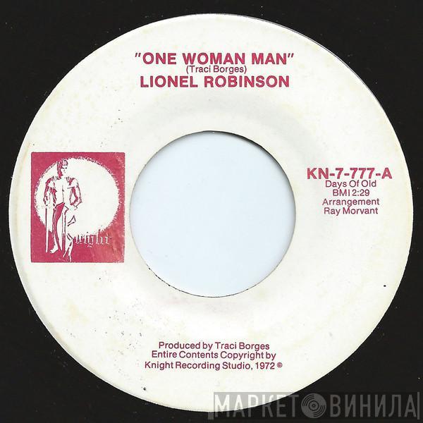 Lionel Robinson - One Woman Man / Warning