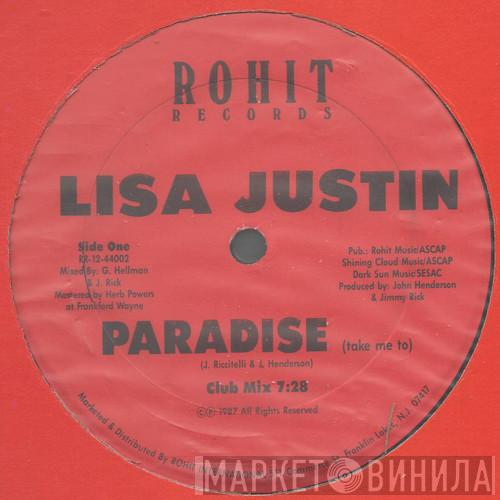 Lisa Justin - Paradise (Take Me To)
