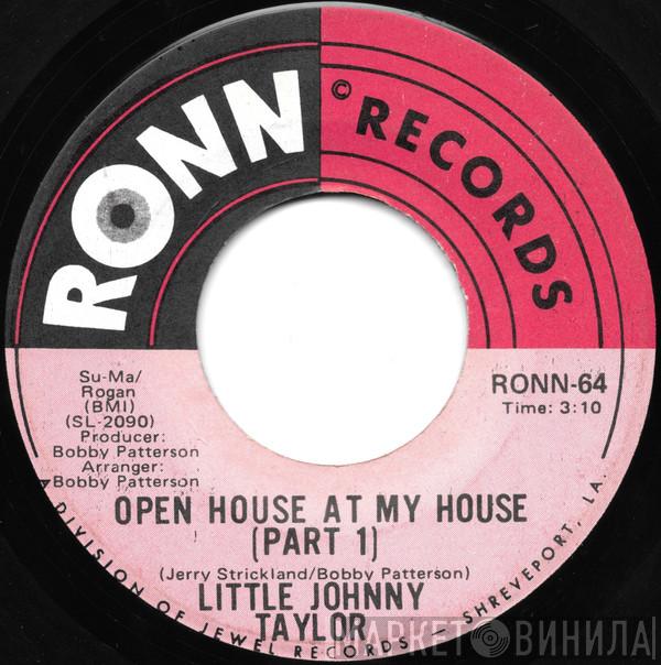 Little Johnny Taylor - Open House At My House