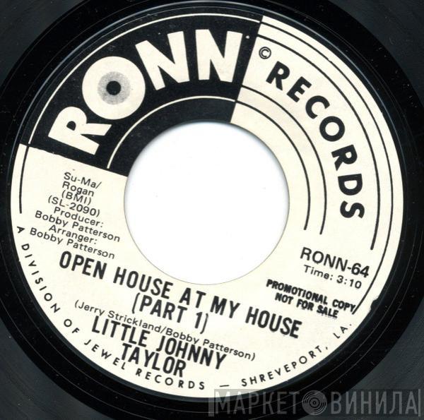 Little Johnny Taylor - Open House At My House