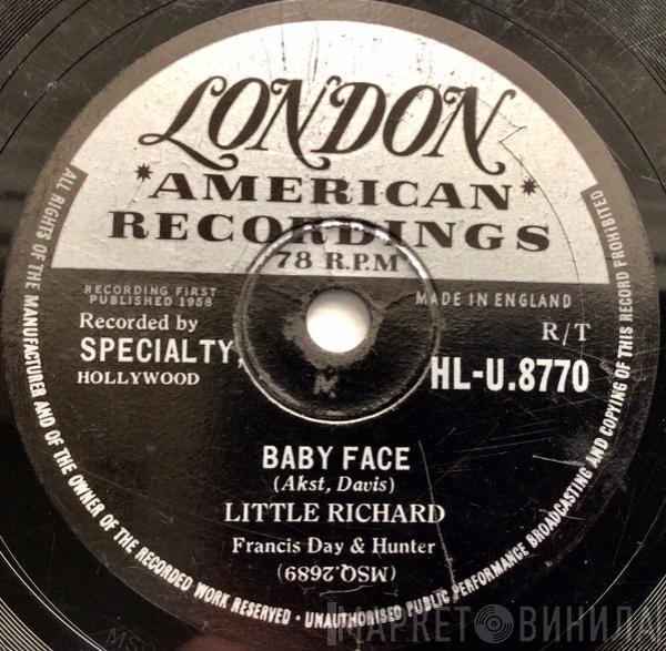  Little Richard  - Baby Face / I'll Never Let You Go