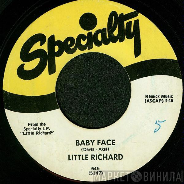  Little Richard  - Baby Face / I'll Never Let You Go