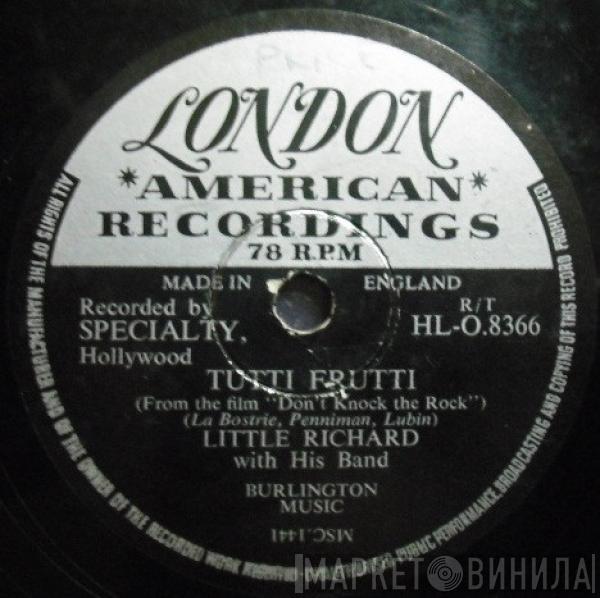  Little Richard And His Band  - Tutti Frutti / Long Tall Sally