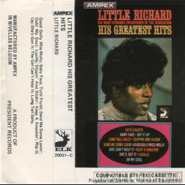  Little Richard  - His Greatest Hits