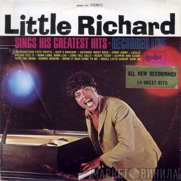  Little Richard  - Little Richard Sings His Greatest Hits - Recorded Live